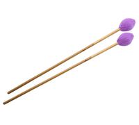 Baguettes Maillet de Marimba Xylophone avec Tête de Fil Soft Manche en Bois 42cm