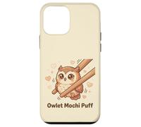 Baguettes Mignonnes Kawaii Hibou Owlet Mochi Puff Meme Coque pour iPhone 12 Mini