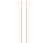 Baguettes Modernist en nylon et texture bois pour entraînement de batterie adaptées à différents niveaux de jeu et performances Baguettes de batterie avec olives en nylon