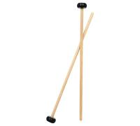 Baguettes Modernist en nylon et texture bois pour entraînement de batterie adaptées à différents niveaux de jeu et de performances. Maillets avec poignée en bois