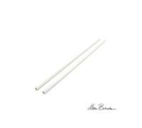 Baguettes pour Diabolo - - Devil 12 mm - Silicone - la paire Blanc