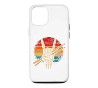 Baguettes rétro Squelette de Batteur Rock on Coque pour iPhone 12/12 Pro
