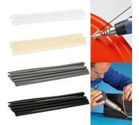 Baguettes Soudure Plastique,Tiges de Soudage en Plastique Multicolore,Soudage Sticks Plastique 40PC Baguettes de Soudure PVC/ABS/PP/PE Fils à Souder de Soudure pour Soudage en Plastique 20cm