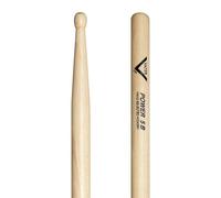 Baguettes Vater VHP5BW - Série Power 5B American Hickory - Pointe en bois de tonneau