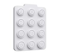 Baguier Mesure Doigt Français 12 Tailles, Kit de Mesure de Taille de Bague Professionnel, Outil Ajusteur pour Smart Ring Oura Ring 4 Ringconn, Trouvez Votre Taille Idéale Avant Achat