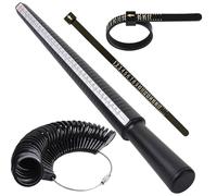 Baguier Mesure Taille Doigts,4 Pièces Outil de Mesure pour Bague Mesure Taille Bague Guide des Tailles Baguier de Doigt Professionnel Baguier Calibreur pour Tailles EU US UK(26 x 7,9 x 2 cm)