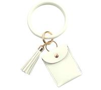 Baguier Nez Bijoux carte avec porte-monnaie Bangle Wristban Tassel Keychain bracelet accessoire Nettoyeur Bagues Bijoux (Multicolor2, One Size)