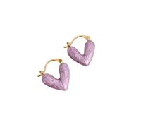 Baguier Résine Outils Bijoux Opal Screw Back Earrings Birthstone Cartilage Earring Stud Tragus Piercing Earring Dainty Jewelry Outils Outil Colle Bracelets Kits Bijoux (Purple, One Size)