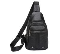 Bagure D'élingue - À Poitrine Imperméable Des Femmes | Sacs De Carrosserie En Cuir PU Doux | À Main Épaule Unique Résistant À Un De Magasin D'affaires Pour Les Voyages, La Randonnée, La Ma