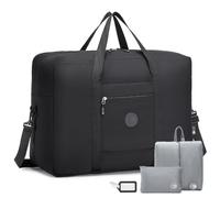BAGZY Bagage Cabine 55x40x20 Ryanair KLM Lufthansa Extensible Sac Voyage 45L Valise Cabine Sac 55 x 40 x 20 cm Transavia Sacs de Sport Sacs Weekend Homme Femme Grande Bagage a Main Organisateur Voyage