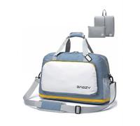 BAGZY Bagage Cabine 55x40x23cm pour Lufthansa Eurowings Sac Cabine Extensible Sacs de Voyage 50L Sacs Avion pour Weekend, Sport, Maternité Hommes Femmes avec Sac à Chaussures et Trousse de Toilette