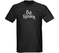 BAH Humbug Mens Women T Shirt 100% Cotton - Joke Funny Christmas Scrooge - Various Sizes and Colours Manches Courtes(Large)