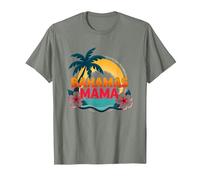Bahamas Mama Tropical Paradise Beach Vacances T-Shirt