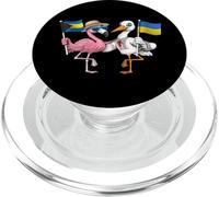 Bahamas Ukraine Racines Drapeau Bahamien Fier Ukrainien PopSockets PopGrip pour MagSafe