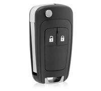 Bahan alamy 2 boutons de clé de voiture compatible avec Opel Opel Buick Astra Insignia Vectra Chevrolet Cruze Aveo Spark Captiva Orlando