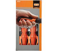 Bahco 1-476-04-3-2 - Trousse 6 Limes 100D Emmanch Multicolore