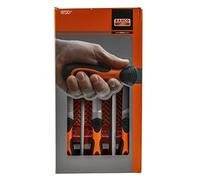 Bahco 1-477-10-2-2 - Jeu 5 Limes 250 Md Emmanchees