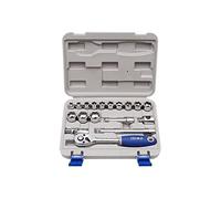 Bahco 119-18-4 - Jeu Douille 3/8 18 Pcs 7-22Mm