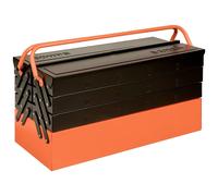 Bahco 1497MBF750 Boîte à outils vide métal noir/orange