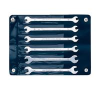 Bahco 1933M/6T Jeu de clés plates doubles 6 pièces Ouverture de clé (métrique) 4 - 7 mm