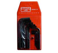 Bahco 1995M/10T - Jeu 10Pcs Cle Male Coudee Hex
