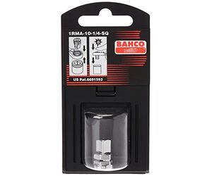 Bahco 1RMA-10-1/4-SQ Adaptateur de Verre 1/4, Argent