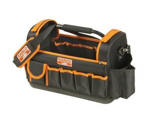 Bahco 3100TB - Sac À Outils Textile 24 L, À Ouverture Sur Le Dessus Et Une Base Rigide