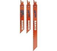 Bahco Jeu de lames de scie sabre 3940-METAL-SET-5P pour métal – 5 pièces