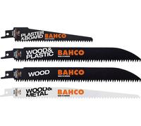 Bahco Jeu de lames pour scie sabre 3942-WOOD-SET-5P 5 pièces