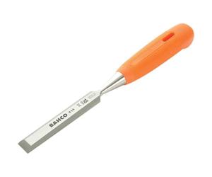 Bahco 414-18 Ciseau à bois 18 mm (Import Grande Bretagne), Argent/Orange
