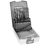 Bahco 4515-SET-19 HSS-R Jeu de forets à queue 19 pièces 1 mm, 1.5 mm, 2 mm, 2.5 mm, 3 mm, 3.5 mm, 4 mm, 4.5 mm, 5 mm, 5.5 mm