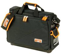 Bahco Sacoche à outils non équipée 4750FB4-18 Noir/Orange 45x19x37 cm pour électriciens et artisans