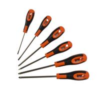 Bahco 605-6 Ensemble De Tournevis 600, 6 Pièces SL/PH/PZ
