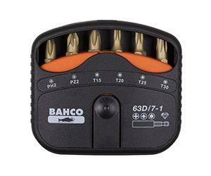 BAHCO 63D/7-1 - Jeu 7 EMB.Diamants + Port.Embo