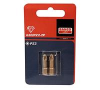 Bahco 63D/PZ3-2P - 2 Embout Diamant Vis Pz 25Mm
