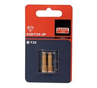 Bahco 63D/T30-2P - 2 Embout Diamant T30 1/4 25Mm
