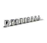 Bahco 7409 Mo 3/8 Jeu de douilles sur rails