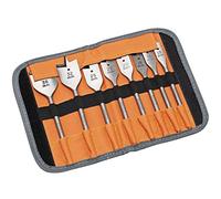 Bahco 9529S8 Jeu de 8 mèches à bois plates dans étui (Import Grande Bretagne)