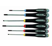 Bahco 9886 Jeu de 6 tournevis ergonomiques PZ/PH/Plat (Import Grande Bretagne)