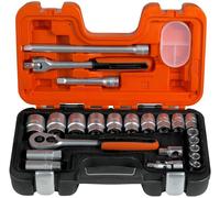 Bahco ASSORTIMENT DE DOUILLES 1/2, 24 PCS, POUCE - S240AF