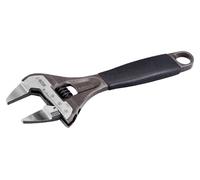 Bahco BAH9029RTUS Clé à molette ergonomique à grande ouverture avec poignée en caoutchouc - 15,2 cm - Finition phosphate noire