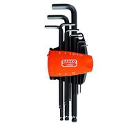 Bahco BE-9678 - Jeu Cles Mal Coud Spher 9Pcs