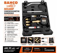 BAHCO BE5400P Compressiomètre Numérique Moteur Essence 0-21 Bar 300 PSI