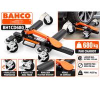 BAHCO BH1CD680 Chariot Déplacement Véhicule 680 kg Manutention Auto Garage