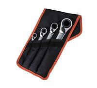 Bahco Ensemble de 4 clés à cliquet réversibles BHS4RM/4T 8–27 mm Multicolore