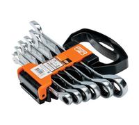 Bahco Clé À Molette À Cliquet, Ensemble De 6 Pièces BAH1RMSH6