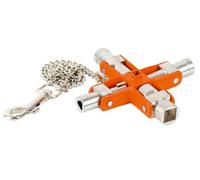 Bahco Clé universelle pour tableau de commande, 9 gr. 4pans, 3pans, double clé, 1/2mond - mk9