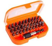 Bahco 59/S31B Jeu d'embouts 31 pièces vis à fente, cruciforme Phillips, vis Pozidriv, hexagonal, 6 pans extérieurs (TX)