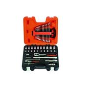 Bahco Coffret De 41Pcs Douilles 1/4 Et 1/2" + Clés Mixtes S410"