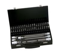 Bahco Coffret de douilles et embouts 6 pans, XZN et Torx®, 49 pièces - BE5049T